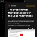 screencapture of Tech Blog on dev.to